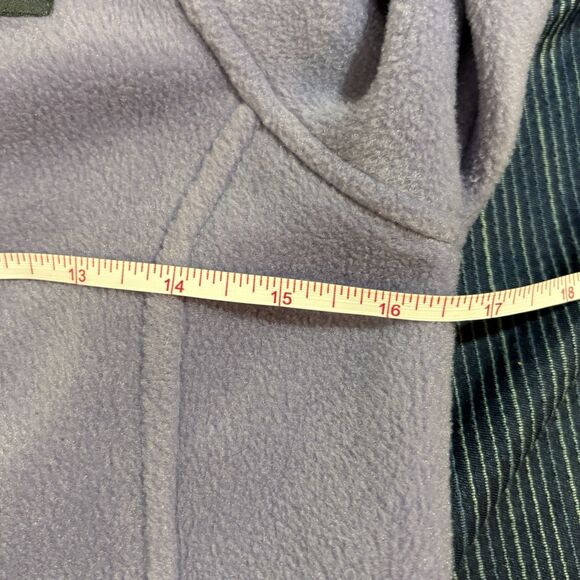 Columbia Fleece Jacket Womens M Purple Zip Up Outdoor Hiking Cozy Layer - Picture 8 of 10